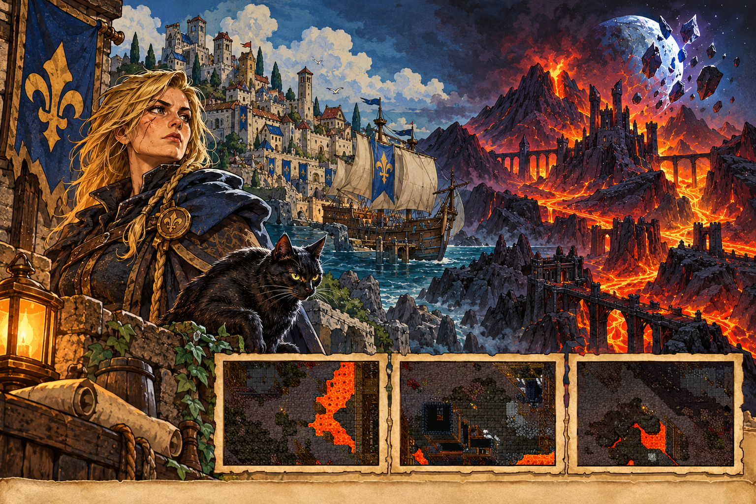 A Gata Errante de Bounac: o Chamado das Sombras — Winter Update 2026